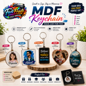 Custom Double-Sided Keychain – Personalized Name, Logo & Photo Keychain